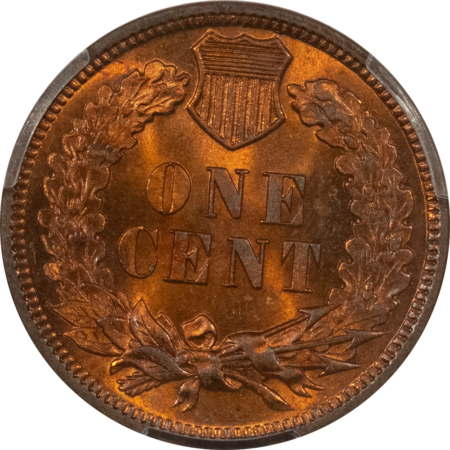 Indian 1899 INDIAN CENT – PCGS MS-64 RB, LUSTROUS!