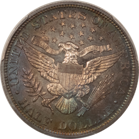 Barber Halves 1899 PROOF BARBER HALF DOLLAR – PCGS PR-64, PRETTY ORIGINAL!