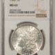 Morgan Dollars 1898-O $1 MORGAN DOLLAR – NGC MS-64, TONED!