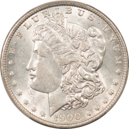 Morgan Dollars 1900 $1 MORGAN DOLLAR – PCGS AU-58