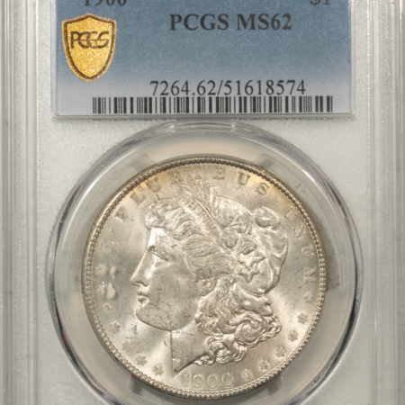 Morgan Dollars 1900 $1 MORGAN DOLLAR – PCGS MS-62