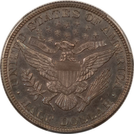 Barber Halves 1901 PROOF BARBER HALF DOLLAR – PCGS PR-63, ORIGINAL AND CHOICE!