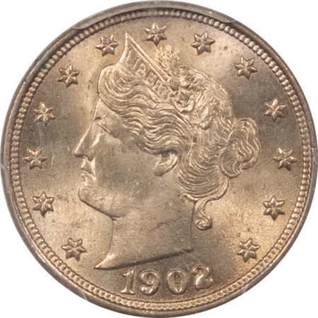 Liberty Nickels 1902 LIBERTY NICKEL – PCGS MS-64
