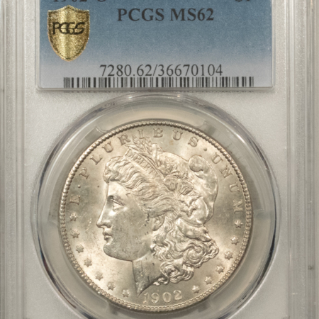 Morgan Dollars 1902-O $1 MORGAN DOLLAR – PCGS MS-62