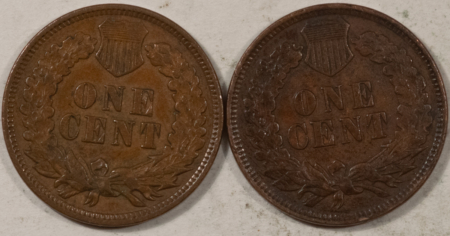Indian 1903 1904 INDIAN CENTS, LOT/2 – HIGH GRADE EXAMPLES! HIGH GRADE PAIR!