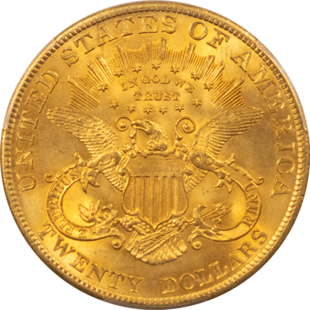 $20 1904 $20 LIBERTY GOLD DOUBLE EAGLE – PCGS MS-65, GEM, GREAT VALUE