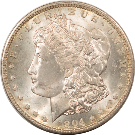 Morgan Dollars 1904-O $1 MORGAN DOLLAR – ORIGINAL BU, CHOICE!