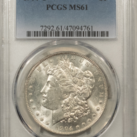 Morgan Dollars 1904-O $1 MORGAN DOLLAR – PCGS MS-61