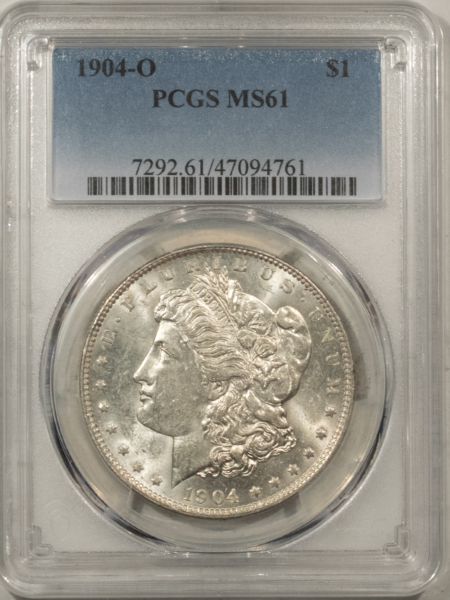 Morgan Dollars 1904-O $1 MORGAN DOLLAR – PCGS MS-61