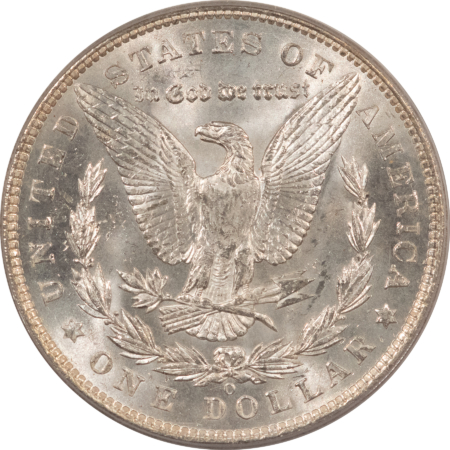Dollars 1904-O MORGAN DOLLAR $1, PCGS MS-65, BLAST-WHITE, OGH AND VERY PQ; LOOKS MS-66!