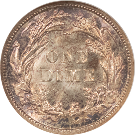 Barber Dimes 1908 BARBER DIME – NGC MS-64