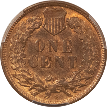 Indian 1908-S INDIAN CENT – PCGS MS-64 RB, LOOKS GEM & PREMIUM QUALITY!