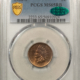 CAC Approved Coins 1872 INDIAN CENT – PCGS AU-58, LOOKS CHOICE BU, CAC APPROVED!