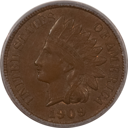 Indian 1909-S INDIAN CENT – PCGS MS-62 BN, KEY-DATE, ORIGINAL, PREMIUM QUALITY!