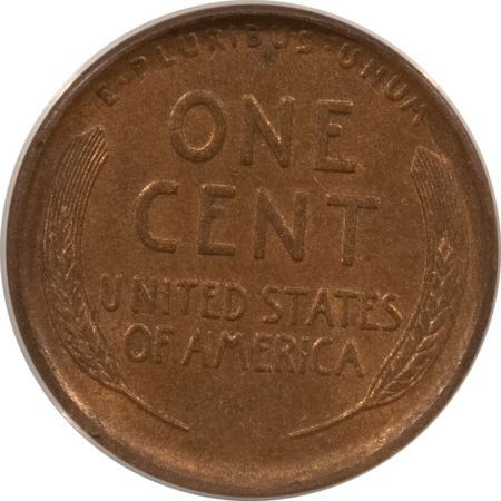 Lincoln Cents (Wheat) 1910-S LINCOLN CENT – ANACS MS-62 BN
