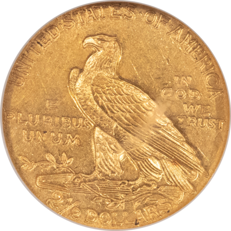$2.50 1911 $2.50 INDIAN GOLD QUARTER EAGLE – NGC MS-60