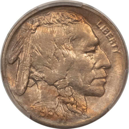 Buffalo Nickels 1915-S BUFFALO NICKEL – PCGS MS-63, CHOICE & ATTRACTIVE!