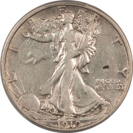 New Certified Coins 1919-S WALKING LIBERTY HALF – PCGS GENUINE CLEANED XF DETAIL HIGH GRADE LOOK!