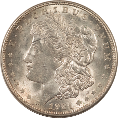 Morgan Dollars 1921-D $1 MORGAN DOLLAR – HIGH GRADE, NEARLY UNCIRCULATED, LOOKS CHOICE!