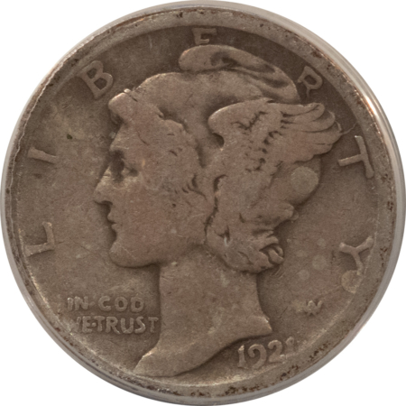 Mercury Dimes 1921-D MERCURY DIME – ANACS G-4, PREMIUM QUALITY AND PERFECT!