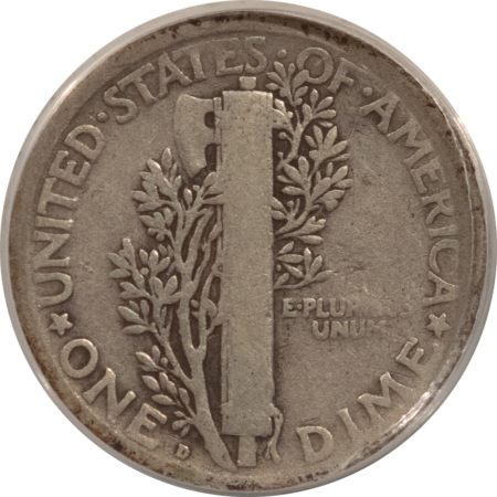 Mercury Dimes 1921-D MERCURY DIME – ANACS G-4, PREMIUM QUALITY AND PERFECT!
