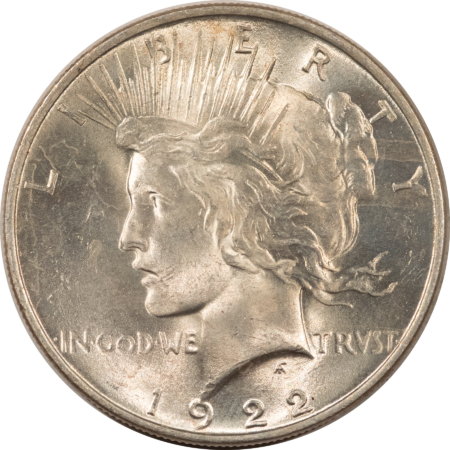 New Store Items 1922 $1 PEACE DOLLAR – FRESH UNCIRCULATED!