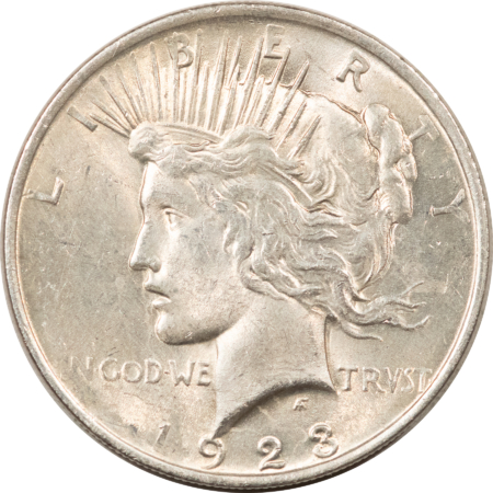 New Store Items 1923 $1 PEACE DOLLAR – HIGH GRADE NEARLY UNCIRCULATED, LOOKS CHOICE!