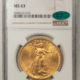 $20 1927 $20 ST GAUDENS GOLD DOUBLE EAGLE – NGC MS-62