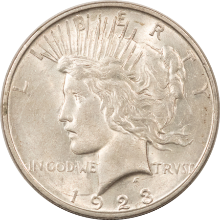 New Store Items 1923-D $1 PEACE DOLLAR – HIGH GRADE EXAMPLE!