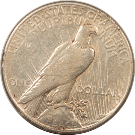 New Store Items 1924-S $1 PEACE DOLLAR – HIGH GRADE CIRCULATED EXAMPLE BUT CLEANED!