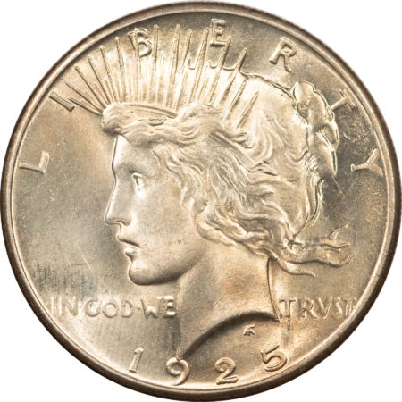 New Store Items 1925 $1 PEACE DOLLAR – CHOICE UNCIRCULATED!