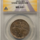 New Certified Coins 1925 STONE MOUNTAIN COMMEMORATIVE HALF DOLLAR – ANACS MS-64, FRESH & PQ!