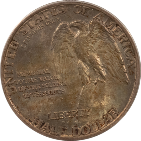 New Certified Coins 1925 STONE MOUNTAIN COMMEMORATIVE HALF DOLLAR – ANACS MS-63, FRESH & PQ!