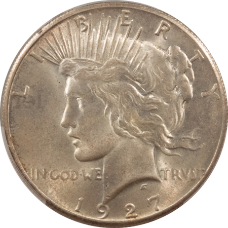 New Certified Coins 1927 $1 PEACE DOLLAR – PCGS MS-62, ORIGINAL & PQ!