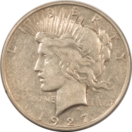 New Store Items 1927-S $1 PEACE DOLLAR – HIGH GRADE CIRCULATED EXAMPLE!