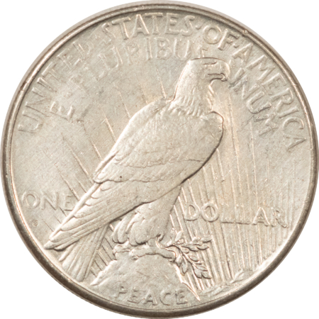 New Store Items 1927-S $1 PEACE DOLLAR – VIRTUALLY UNCIRCULATED BUT CLEANED!