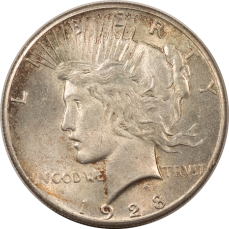 New Store Items 1928 $1 PEACE DOLLAR, KEY-DATE!  – PRETTY, FRESH HIGH GRADE EXAMPLE!