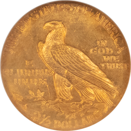 $2.50 1928 $2.50 INDIAN GOLD QUARTER EAGLE – NGC MS-61