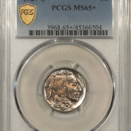 Buffalo Nickels 1929-S BUFFALO NICKEL – PCGS MS-65+, PRETTY & PREMIUM QUALITY!