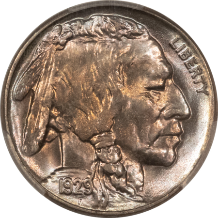 Buffalo Nickels 1929-S BUFFALO NICKEL – PCGS MS-65+, PRETTY & PREMIUM QUALITY!
