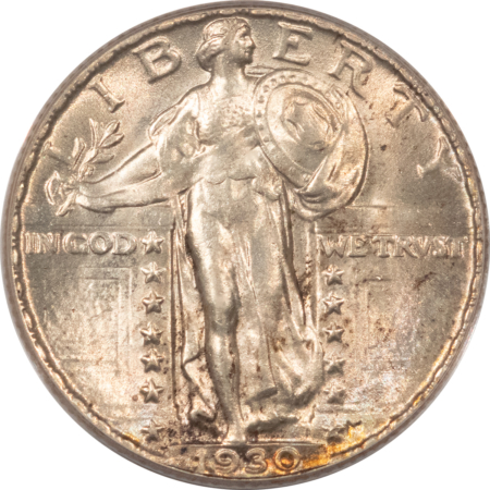 New Certified Coins 1930 STANDING LIBERTY QUARTER – PCGS MS-64 FH, SHARP HEAD!