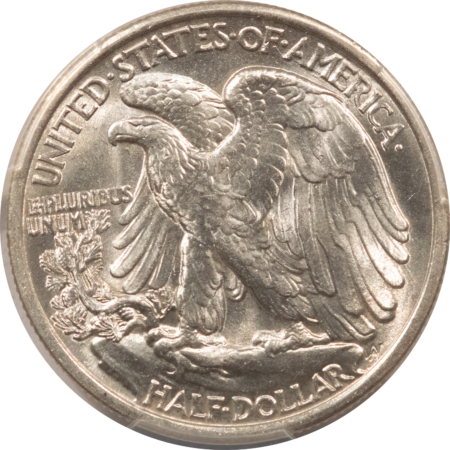 New Certified Coins 1934 WALKING LIBERTY HALF DOLLAR – PCGS MS-64, LOOKS 65+, PREMIUM QUALITY!