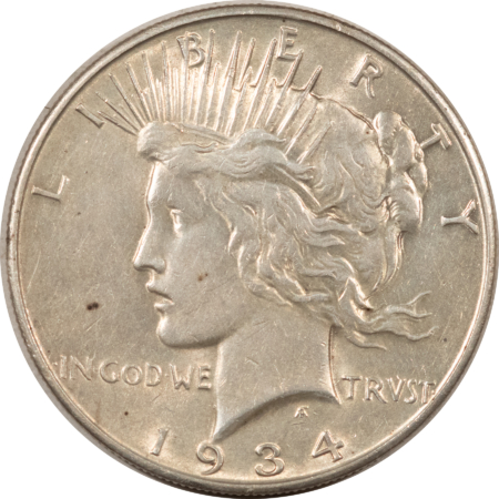 New Store Items 1934-D $1 PEACE DOLLAR – HIGH GRADE CIRCULATED EXAMPLE!