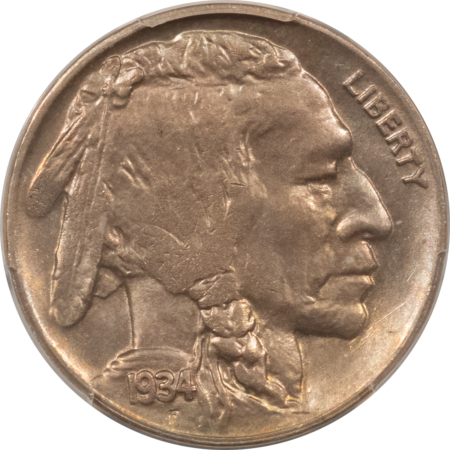 Buffalo Nickels 1934-D BUFFALO NICKEL – PCGS MS-64
