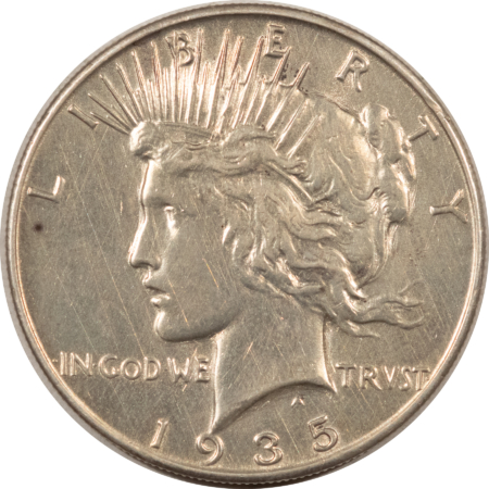 New Store Items 1935 $1 PEACE DOLLAR – UNCIRCULATED BUT CLEANED!