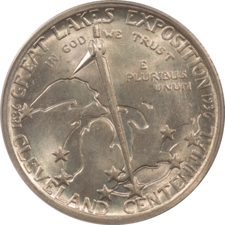 New Certified Coins 1936 CLEVELAND COMMEMORATIVE HALF DOLLAR – ANACS MS-64