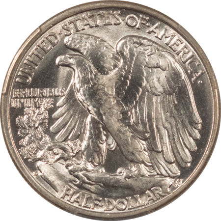 New Certified Coins 1936-D WALKING LIBERTY HALF DOLLAR – PCGS MS-65, FRESH WHITE GEM!