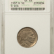 Liberty Seated Dimes 1837 SEATED LIBERTY DIME, NO STARS – PCGS XF-45, OLD GREEN HOLDER, PRETTY & PQ!