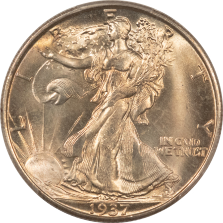 New Certified Coins 1937-S WALKING LIBERTY HALF DOLLAR – PCGS MS-66, FRESH & LUSTROUS!