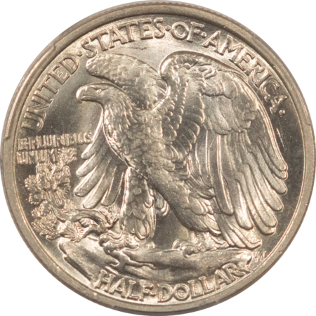 New Certified Coins 1938 WALKING LIBERTY HALF DOLLAR – PCGS MS-63, BLAST WHITE & PREMIUM QUALITY!